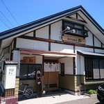 手打ち蕎麦わ - 外観　以前はもんじゃ焼きの店だったようです