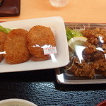Sankumamu - クリームコロッケと砂肝