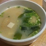 韓国料理 豚肉専門店 福ブタ屋 - スープも付いてきた！