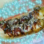 たここ - ダイエット中なのでマヨネーズ抜きにしてもらいました。
生地にも味がついてて、また食べたいなって思いました。
次回は、違う味付けでたべてみます。