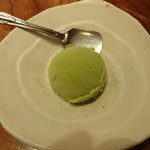 とり喜 - 抹茶アイス（女性のみ）