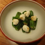 とり喜 - オクラとチーズ