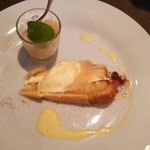 イタリア料理店 こすめあ - 桃のデザート