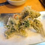 割烹 ごしま - おまかせ ￥2000 の天ぷら