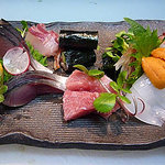 Sasa Sushi - お造りの盛り合わせ