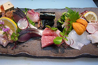 Sasa Sushi - お造りの盛り合わせ