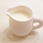Lever son Verre - ランチコース 1800円 のミルク