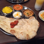 YABIN インド・ネパール料理 - D、レディースセットを注文！