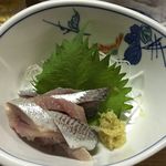 成田家 - いわし刺身