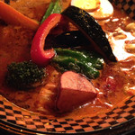 SOUP CURRY＆HAMBURG　龍祈（TATSUKI） - 濃厚豚の角煮カレー 辛さ25
