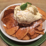 ハンズカフェ - キャラメルポテトフラワー