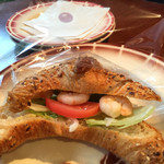 アボカドシュリンプクロワッサン490円