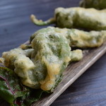 作島 茜 - シシトウ天ぷら