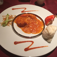 翠陽 - オマール海老の海老チリ
                豪華！