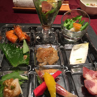 翠陽 - 前菜
                クラゲが絶品