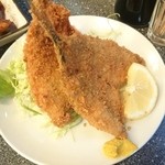 こじま食堂 - 2015年5月　あじフライ（定食）　1000円