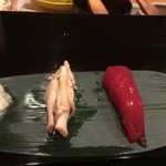 鮨 重兵衛 - 赤身のづけ