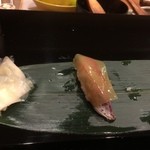 鮨 重兵衛 - アジの炙り