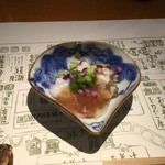 浪速割烹 㐂川 - タコのジュレかけ