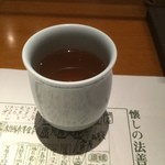 浪速割烹 㐂川 - お茶