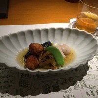 浪速割烹 㐂川 - 炊き合わせ