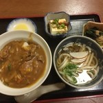 新大正庵 - カレー丼定食・うどん付