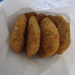 レストラン岡崎 - 手作りビーフコロッケ