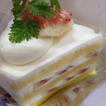 あおい - イチジクのショートケーキ（≧∇≦）