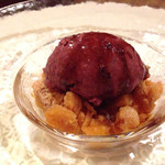 f - ブルーベリーのアイス