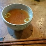 草々徒 - ランチAのお味噌汁