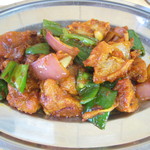 プルジャ ダイニング - チキン・チリ　￥750