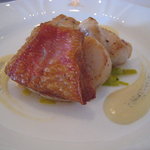 シェ・コーベ - メイン・金目鯛とあんこう