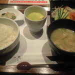 黒豚百寛 - 豚汁とごはん