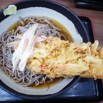 そば うどん 萩 - 生姜天そば