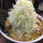 ラーメン本舗。 - うら塩 中盛 ネギW 