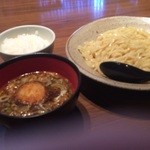 北摂池田 美味処 嘉づ家 - カレーつけ麺（〆飯つき）