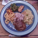 もうやんカレー 利瓶具 - 2015.7.20。ブュッフェ3皿目。