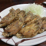 風来坊 - 手羽先から揚げ（5本で480円）