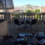InterContinental Marseille - Hotel Dieu - テラス席からの眺め