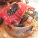 上野幌キッチン60 - ランプステーキのラタトゥーユ