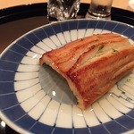 まき村 - 2015.7.上旬。穴子と茄子。