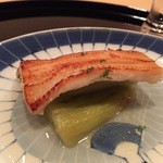 まき村 - 2015.7.上旬。穴子と茄子。