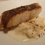 ヴィンチェロ - ヒラメのソテー　バッカラマンテカート