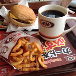 Ａ＆Ｗ - チーズバーガー＆カリーフライ