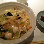 悠苑 - 「お昼のセットB」五目やきそば+ちまき