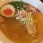 がふうあん - 鮭のラーメン・麺小(2015/7)