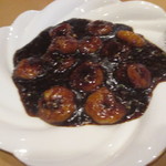 雲丹 - 黒いエビチリ