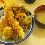 天丼てんや - オールスター天丼(\720)