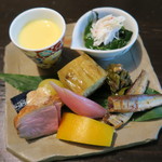 土家 - 27年7月　季節の盛り合わせ