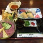 Oshokujidokoro Komagawa - 天ぷら付き梅の香セット￥９８０！